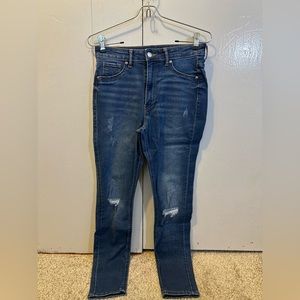H&M Curvy Jeggings for Women in size 4, ultra high waist and ankle length, new.